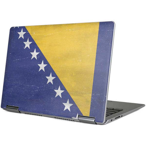 Bosnia and Herzegovina Flag Distressed Yoga 710 14in Skin